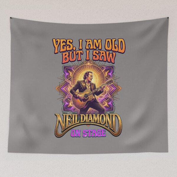Item preview, Old Fan Concert Memorabilia Graphic-13 designed and sold by JuliusBurger.