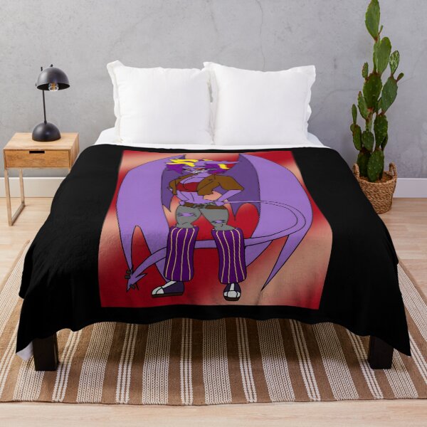 Item preview, Purple Devil Demon Girl Character with Wings and Horns designed and sold by lcnsdjstrtrystd.