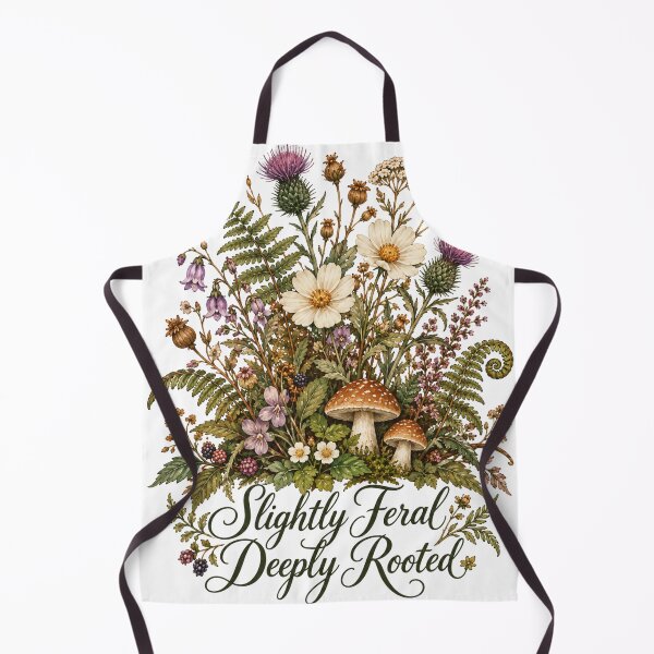 Item preview, Slightly Feral Deeply Rooted Plant Witch Shirt designed and sold by DreamelleStudio.