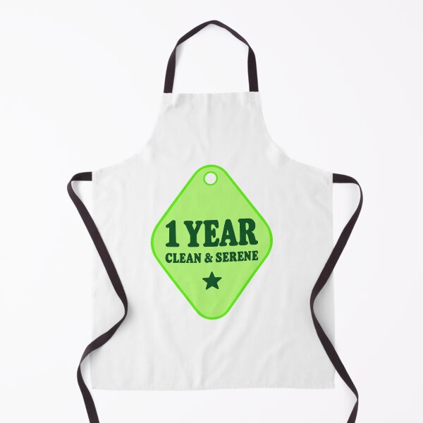 Item preview, 1 Year Clean – NA Keytag Gift designed and sold by Freekey Store.
