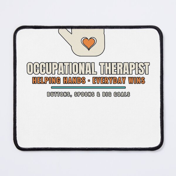 Item preview, Occupational Therapist Helping Hands Everyday Wins designed and sold by PeaksAndPrints.