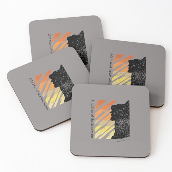 Item preview, Old Man of the Mountain Retro Sunset NH-74 designed and sold by JuliusBurger.