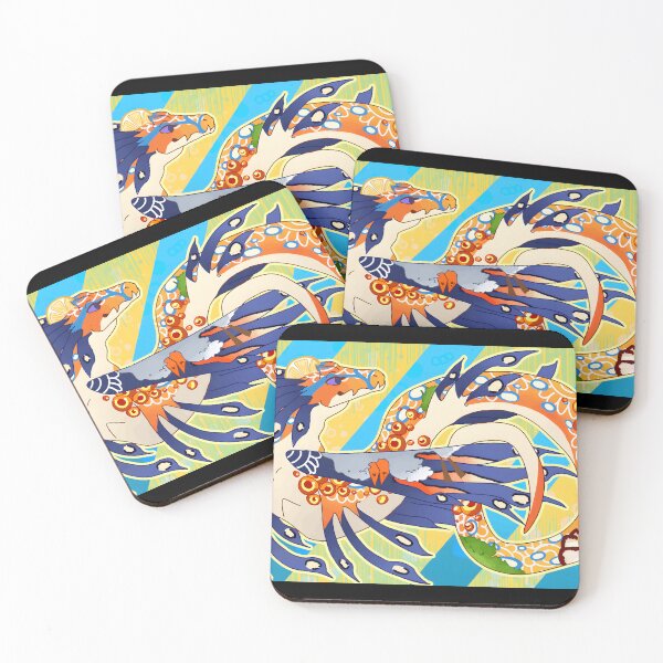 Item preview, Colorful Koi Dragon with Citrus and Seafood Accents designed and sold by Fibi-studio.