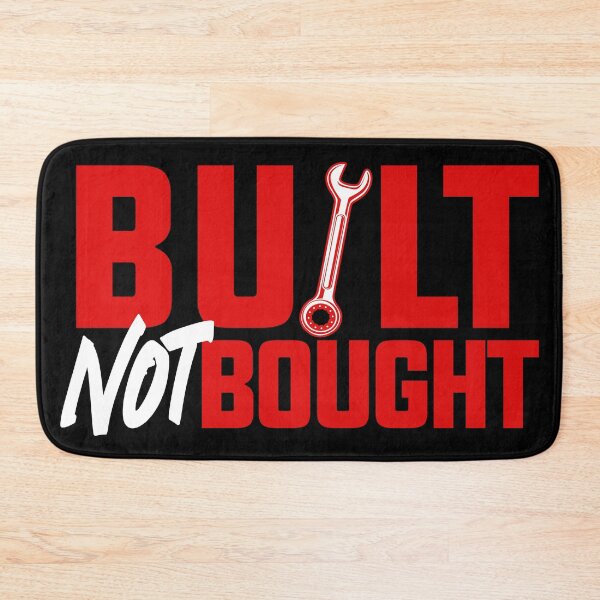 Item preview, BUILT NOT BOUGHT (Red) designed and sold by JioojiProject.