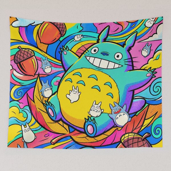 Item preview, Totoro and Acorns designed and sold by homedeco12.
