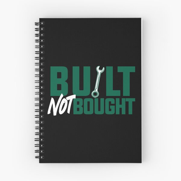Item preview, BUILT NOT BOUGHT (Green) designed and sold by JioojiProject.