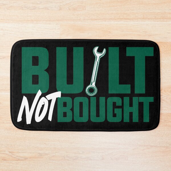 Item preview, BUILT NOT BOUGHT (Green) designed and sold by JioojiProject.