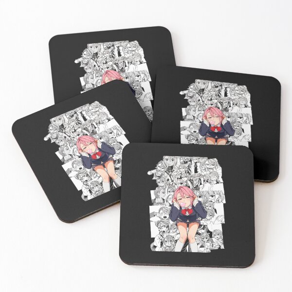 Item preview, Dramatic Manga Schoolgirl Emotional Collage designed and sold by alecias.