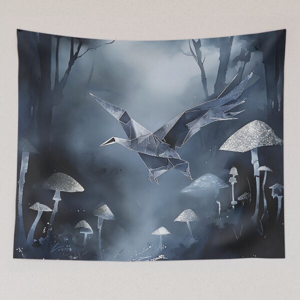 Item preview, Spirited Crane Sanctuary designed and sold by ONYX Pixee.