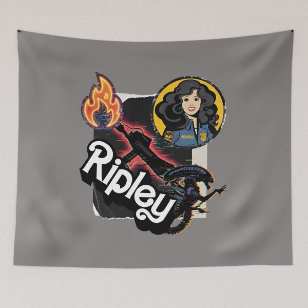 Item preview, Ripley Retro 80s Alien Style Tribute Shirt-36 designed and sold by TamaraUnger.