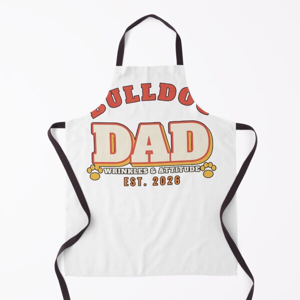 Item preview, Bulldog Dad Wrinkles and Attitude Varsity designed and sold by PeaksAndPrints.