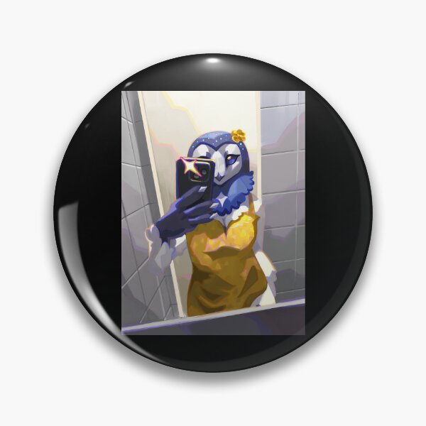 Item preview, Stylish Anthropomorphic Bird Taking Mirror Selfie Digital Art designed and sold by lcnsdjstrtrystd.