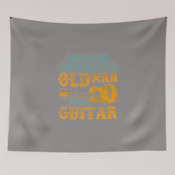 Item preview, Old Man With A Guitar Musician Tee-89 designed and sold by JuliusBurger.