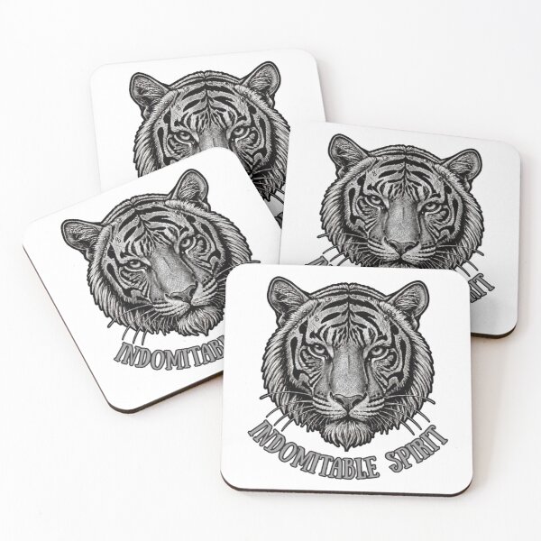 Item preview, TIGER: INDOMITABLE SPIRIT Silver designed and sold by The best online style shop.