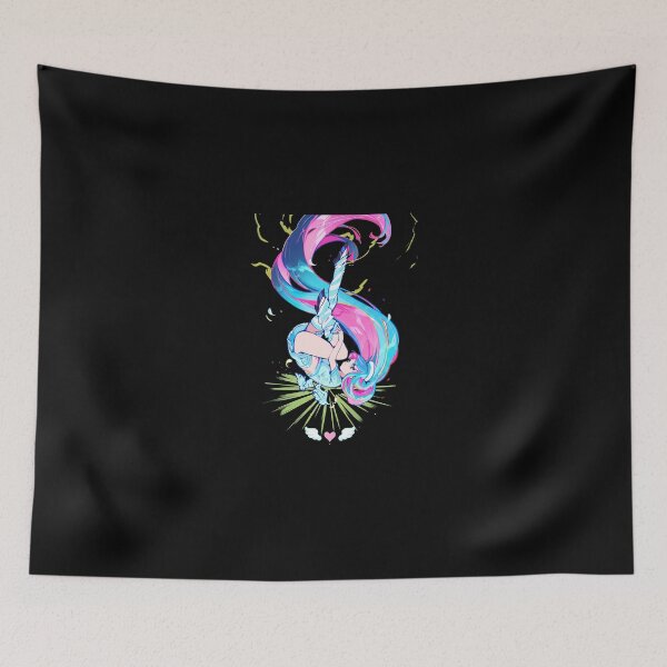 Item preview, Dynamic Pastel Floating Angel Girl Anime designed and sold by alecias.
