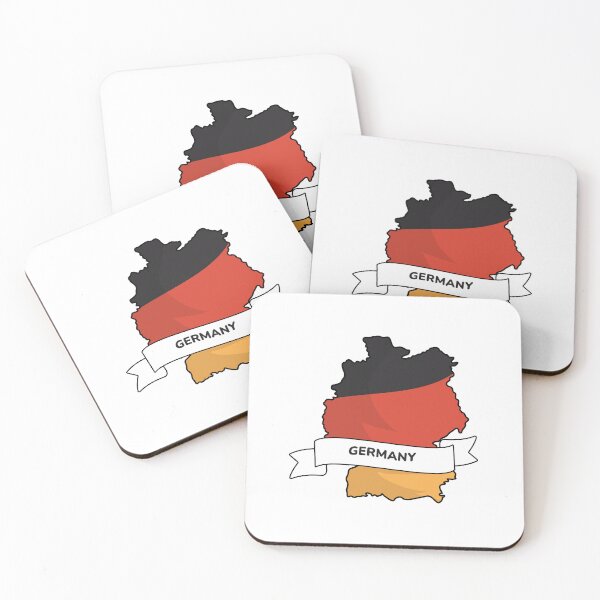 Item preview, Germany Map Flag Silhouette Graphic designed and sold by Travel.Art.