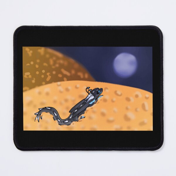 Item preview, Salamander Crawling on Orange Rock at Night designed and sold by lcnsdjstrtrystd.