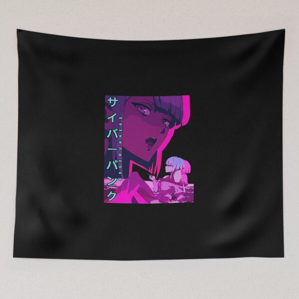 Item preview, Dystopian Cyberpunk City Girl Pink Neon Art designed and sold by alecias.