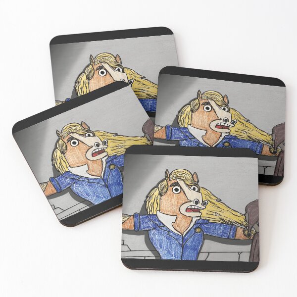Item preview, BoJack Horseman Cartoon Vintage Style Illustration designed and sold by lcnsdjstrtrystd.
