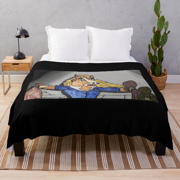 Item preview, BoJack Horseman Cartoon Vintage Style Illustration designed and sold by lcnsdjstrtrystd.