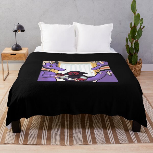 Item preview, Dark Hooded Character Surrounded by Purple Anubis Figures designed and sold by lcnsdjstrtrystd.
