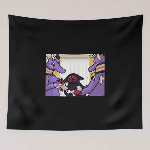 Item preview, Dark Hooded Character Surrounded by Purple Anubis Figures designed and sold by lcnsdjstrtrystd.