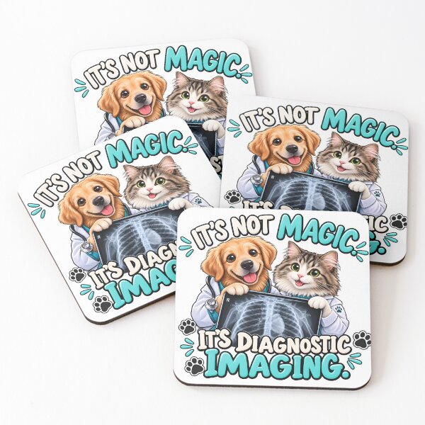 Item preview, It's Not Magic, It's Diagnostic Imaging – Funny Veterinary Radiology Gift designed and sold by Bettybee00.