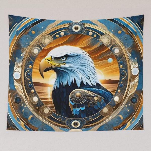 Item preview, Regal Eagle Mandala Art - Woven Traditions Vol (1) designed and sold by JJArtCreations.