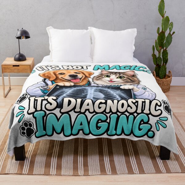 Item preview, It's Not Magic, It's Diagnostic Imaging – Funny Veterinary Radiology Gift designed and sold by Bettybee00.