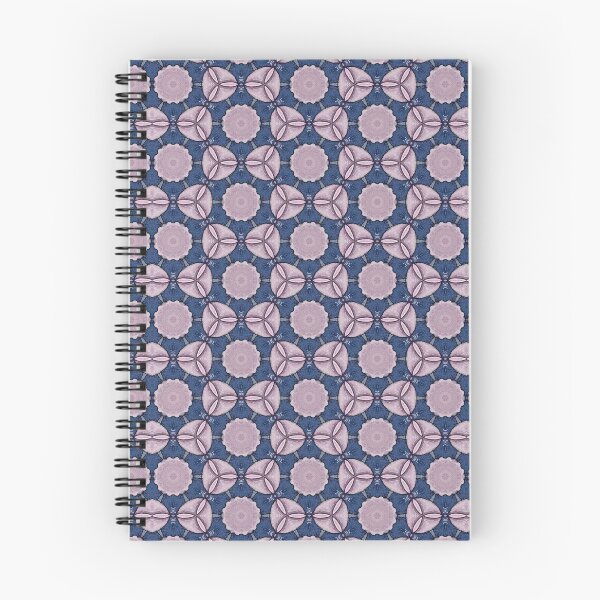Item preview, Dusty Mauve Lilac Deep Indigo Triquetra Starburst Hexagonal Mosaic Mandala - Duvet Cover designed and sold by ArithraStudio.