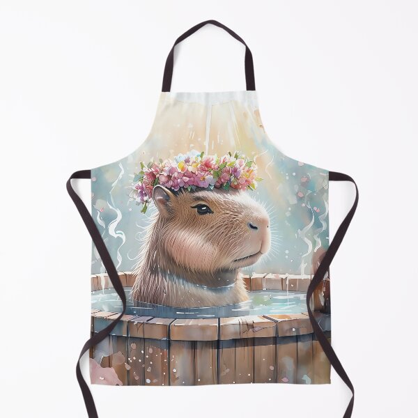 Item preview, Capybara Citrus Spa designed and sold by ONYX Pixee.
