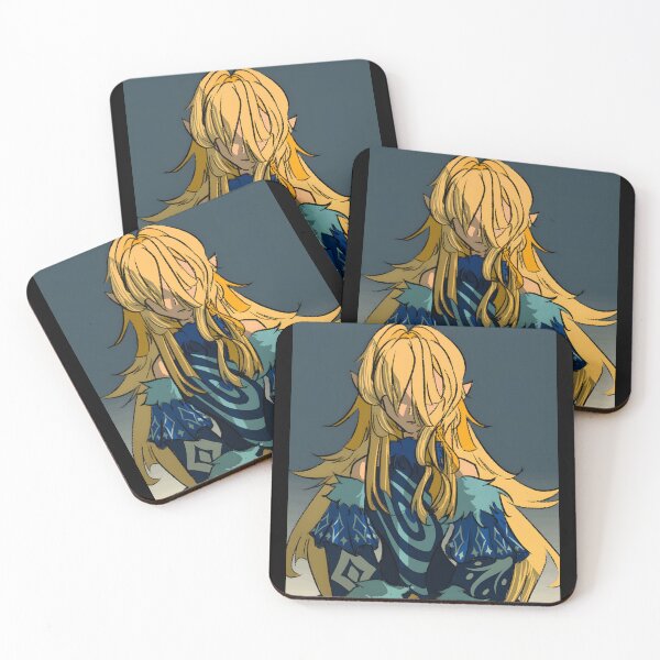 Item preview, Dark Fantasy Elf with Long Blonde Hair designed and sold by Fibi-studio.