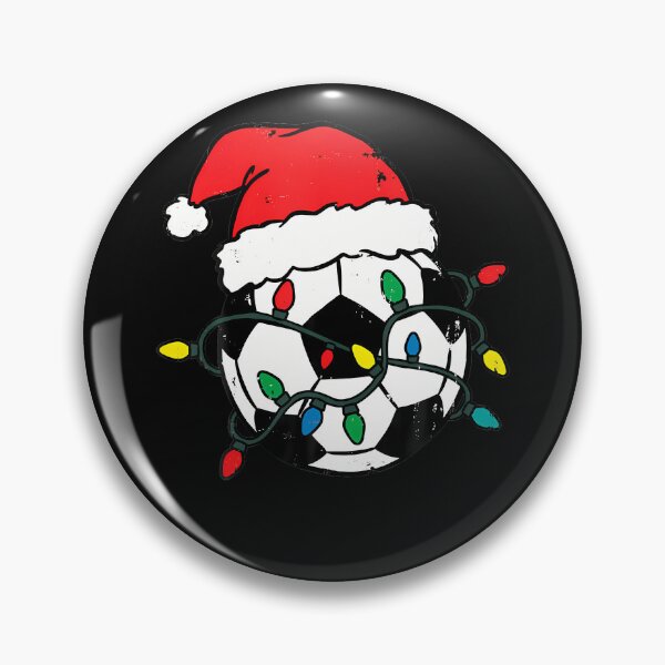 Item preview, Christmas Soccer Ball Santa Hat Lights designed and sold by Gmelmlhalo.