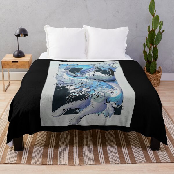 Item preview, Blue Eastern Dragon Illustration designed and sold by lcnsdjstrtrystd.