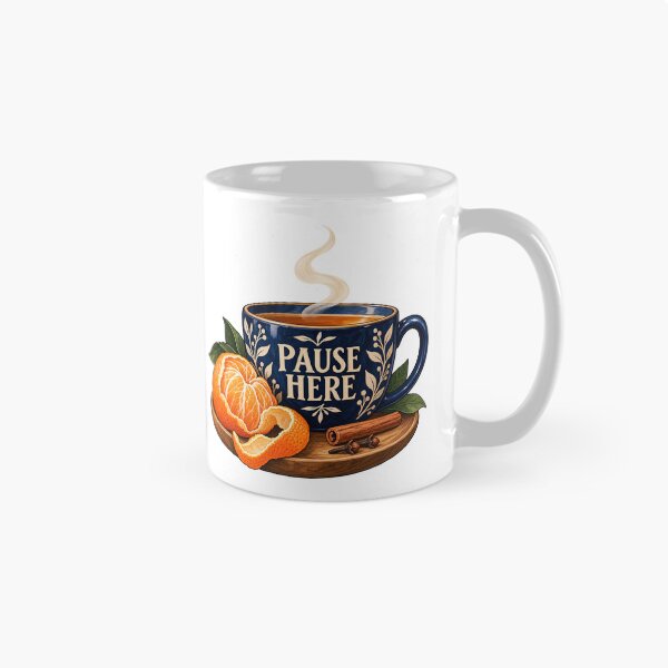 Item preview, Winter Tea and Mandarin Pause designed and sold by Nooklune Studio.