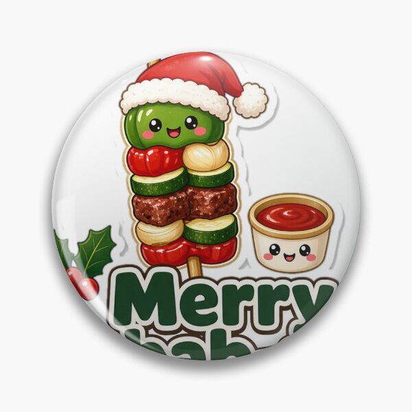 Item preview, Kebab Christmas Merry Kebab-mas Gift designed and sold by Soft Merch.