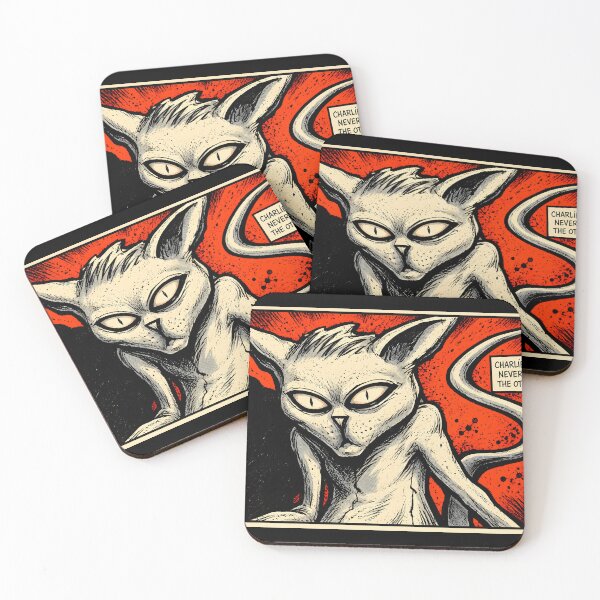 Item preview, Charlie Really Never Liked The Other Cats Illustration designed and sold by lcnsdjstrtrystd.