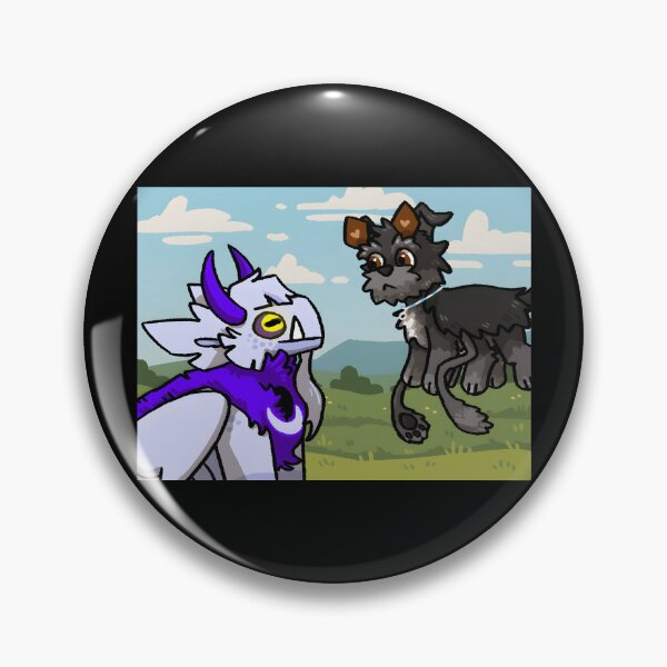 Item preview, Fantasy Creature Meeting Curious Dog in Field designed and sold by Fibi-studio.
