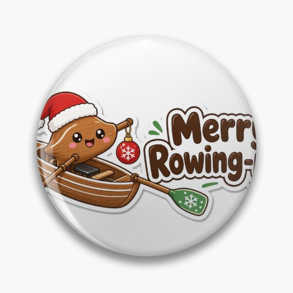 Item preview, Rowing Christmas Merry Rowing-mas Gift designed and sold by Soft Merch.