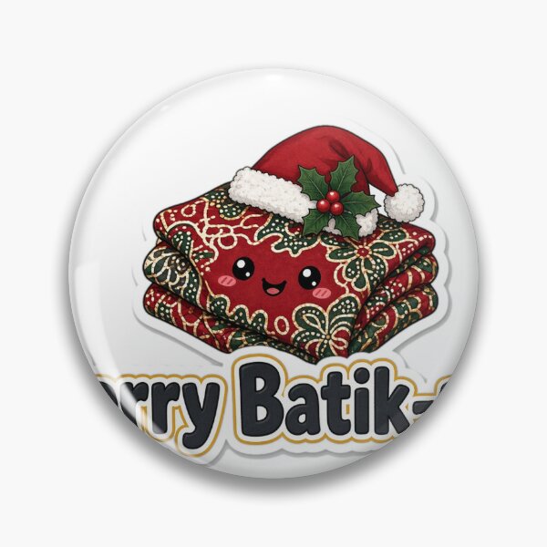 Item preview, Batik Christmas Merry Batik-mas Gift designed and sold by Soft Merch.