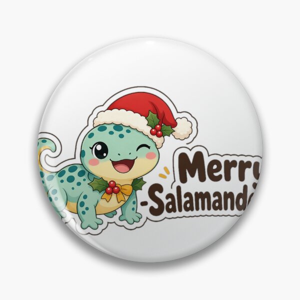 Item preview, Salamander Christmas Merry Salamander-mas Gift designed and sold by Soft Merch.