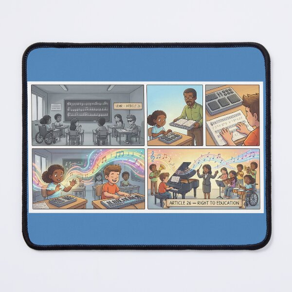 Item preview, Education for all: Music connects across borders designed and sold by Mianku | Für das Leben.