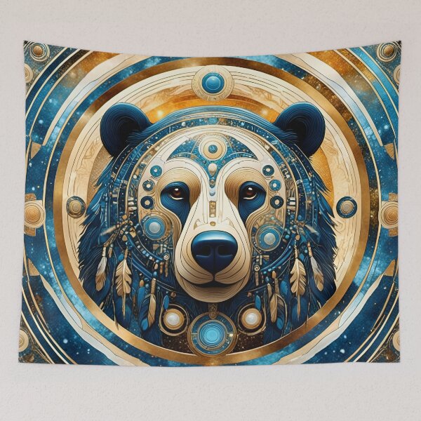 Item preview, Sacred Bear Mandala Art - Woven Traditions Vol (2) designed and sold by JJArtCreations.