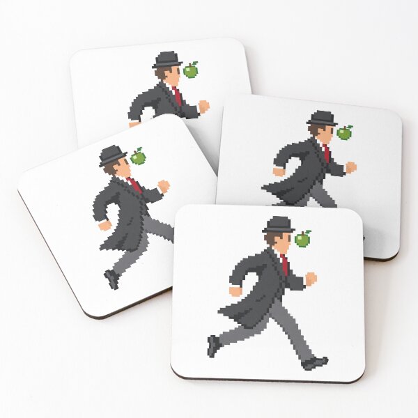 Item preview, The Son of Man Running – Pixel Artthe son of man designed and sold by RunningPixelCup.