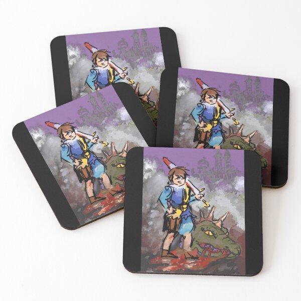 Item preview, Fantasy Hero With Sword and Dragon Head Illustration designed and sold by lcnsdjstrtrystd.