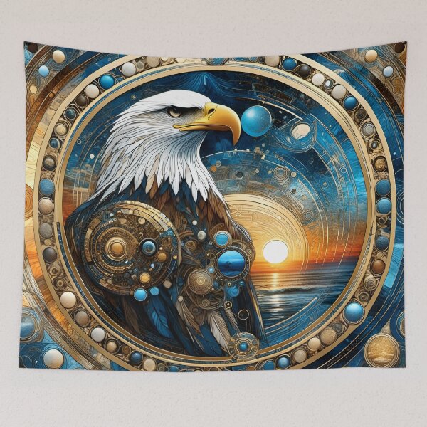 Item preview, Regal Eagle Mandala Art - Woven Traditions Vol (2) designed and sold by JJArtCreations.