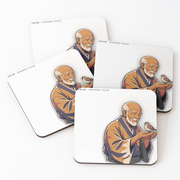 Item preview, The Tongue-Cut Sparrow 舌切り雀 – Japanese Folktale Vintage Manga designed and sold by SazanamiJP.