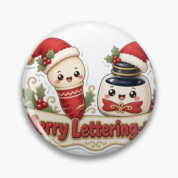 Item preview, Lettering Christmas Merry Lettering-mas Gift designed and sold by Soft Merch.