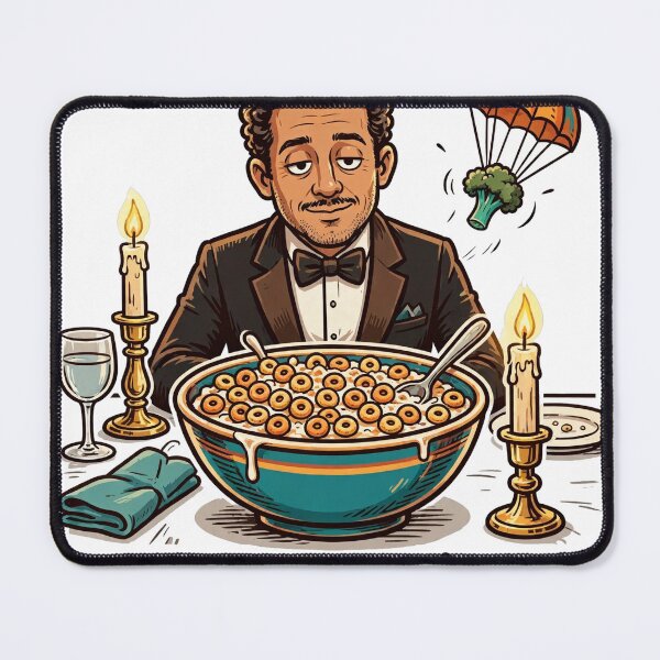 Item preview, Dinner: Cereal (Again) Funny Millennial T-Shirt designed and sold by Hearth & Hue.