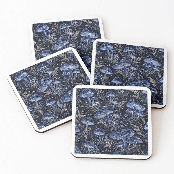 Item preview, Midnight Blue Fungi designed and sold by ANALOG MISCHIEF.